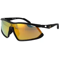 Adidas Sonnenbrille aus Kunststoff in Schwarz SP0055-F 0002G