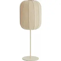 Light & Living - Tischleuchte Solune - Natürlich - Ø25cm Tischlampe - Nachttischlampe, Wohnzimmer, Schlafzimmer