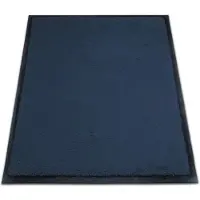 Miltex Schmutzfangmatte Eazycare Style, eckig, antistatisch, UV-beständig, waschbar, High-Twist-Nylon & Niltrilgummi, 600 x 850 mm, stahlblau