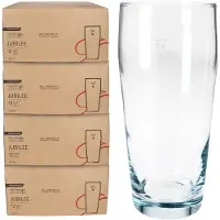 MamboCat 48x Willibecher 0,4 L geeicht Bierglas Trinkglas Cocktails Klarglas Softdrinks