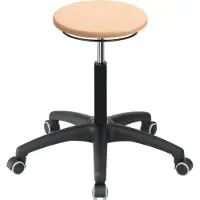 MeyChair Drehhocker ASSISTENT, mit Rollen, Sitz Buche
