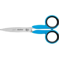 MARTOR Sicherheitsschere Secumax 363, ergonomisch, Soft-Grip, Spezialschliff, L 140 x H 63 mm, rostfreier Stahl/GFK, blau-schwarz