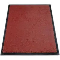 Miltex Schmutzfangmatte Eazycare Style, eckig, antistatisch, UV-beständig, waschbar, High-Twist-Nylon & Niltrilgummi, 600 x 850 mm, braunrot