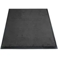 Miltex Schmutzfangmatte Eazycare Style, eckig, antistatisch, UV-beständig, waschbar, High-Twist-Nylon & Niltrilgummi, 750 x 850 mm, schwarzgrau