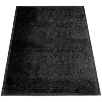 Miltex Schmutzfangmatte Eazycare Style, eckig, antistatisch, UV-beständig, waschbar, High-Twist-Nylon & Niltrilgummi, 800 x 1200 mm, tiefschwarz