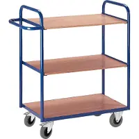 ROLLCART Etagenwagen 08-7311 blau 98,0 x 50,0 x 93,0 cm