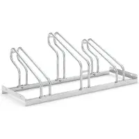 WSM Bügelparker , 1-seitig, für Reifen bis B 55 mm, B 1050 x T 538 x H 415 mm, Stahl feuerverzinkt, 3 Einstellplätze, zerlegt