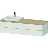 Duravit HP4973L3939 WTU HappyD2+ wandh.,408x1600x550mm