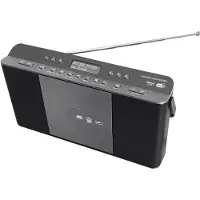 Soundmaster RCD1870SW, Tragbar, Analog & Digital, DAB+, FM, 2 W, 3,5 mm, Schwarz, Grau