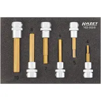 Hazet Steckschlüsselsatz 163-302/6 19mm 172mm manuell (Handbetätigung)