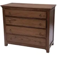 Amadeus Kommode mit 4 Schubladen aus Petronilla - Braun Rechteck Holz 100x45 cm