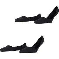 Esprit Damen Füßlinge Cotton 2er Pack - schwarz - 39|40|41|42