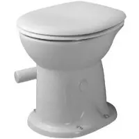 Duravit Trocken-WC wei stehend fr Klappenverschlu 018001 00