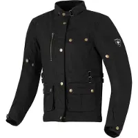 Merlin Harriet Damen Wachsjacke Schwarz Größe M