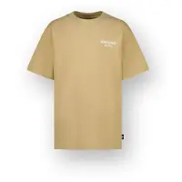 Vingino Oversized T-shirt Basic Boxy Junge Sand 164
