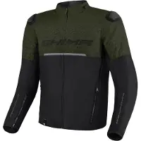 SHIMA Drift Schwarz Grün Motorrad Textiljacke Größe 2XL