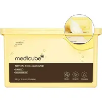 Medicube Deep Vita C Tuchmasken für die tägliche Anwendung – Express, 30 Stück