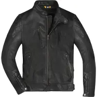 Merlin Wishaw D3O Motorrad Lederjacke, schwarz, 4XL
