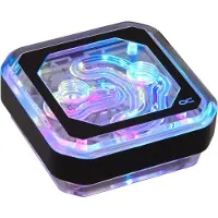 Alphacool Ice Block XPX Aurora CPU – Acryl Schwarz Digital RGB