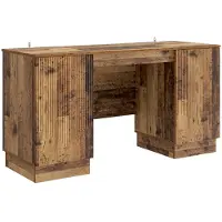 vidaXL Schreibtisch Altholz 142,5 x 50 x 75 cm Holzwerkstoff
