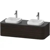 Duravit Happy D.2 Plus Konsolenwaschtischunterbau wandhängend, 1300x550 mm, 1 Auszug, für Aufsatzbecken, HP4943B6969