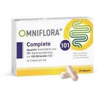 OMNIFLORA Complete mit 101 Bakterienstämmen Kapseln
