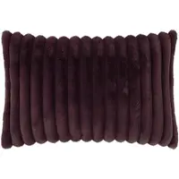 TRAUMSCHLAF Dekokissenhülle Raya 40x60 cm | aubergine - lila