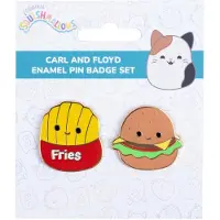 Squishmallows - Pin Badges Carl & Floyd - 1.5 inches