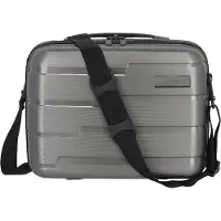Travelite Air Base Beautycase - mit abnehmbarem Schulterriemen - anthrazit