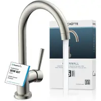 Schutte 79126U CORNWALL Spültischarmatur, Edelstahl gebürstet