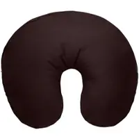TRAUMSCHLAF Zwirn Jersey Bezug für Nackenhörnchen Bezug für Hörnchen | cacao - braun