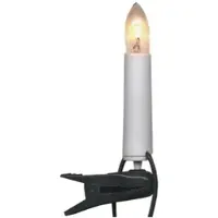 MARELIDA Kerzenlichterkette - Baumkerzen - 25 warmweiße Glühlampen - Ring - E10 Fassung - L: 12m - für Innen