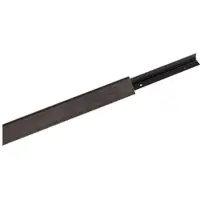 Nobilia Abschlussleiste "WAP" zum Anschrauben, kürzbar, Maße: 200/400 x 2,5 x 2,5 cm