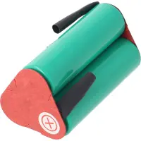 AccuCell Akku passend für den Staubsauger AEG Junior 2.0 Typ 141 alte Version, 3,6 Volt, Abmessungen ca. 50x28x28mm
