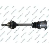 GSP Antriebswelle Länge 521 mm Durchmesser 124 mm Dichtring 53 mm Außenverzahnung Radseite 36 für Getriebeautomatik 5 Gang