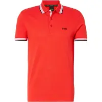BOSS Short Sleeve Polo 059902200001 in OPEN RED color size xx-large