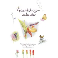 Sonstige Verlage Wand-Geburtstagskalender mit Naturaquarellen, spiralgebunden und leicht beschreibbar