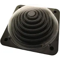 Interline Solar Heater Dome - 5 Liter, Solarkuppel Poolheizung, Schwarz, 7000 l, 12 m, 570 mm, 570 mm