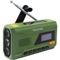 Telestar TOP NR 5 DAB+/UKW Notfallradio grün