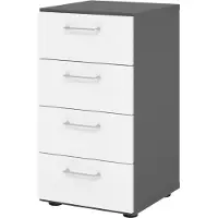 Hammerbacher Regal 2OH 4Schübe gp/ws 4032062308875