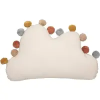 Douceur D`Interieur Pompons Jj2723 Cushion Beige
