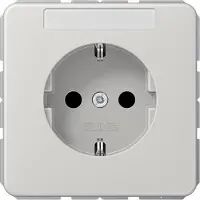 JUNG Steckdose 1f lgr glz CD UP IP20 BSF ZP CD1520BFNALG