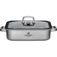 Chef Cuisine Aroma Dampfgarer / Bräter aus Edelstahl