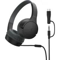 Belkin SoundForm Mini, Kabelgebunden, Anrufe/Musik, Kopfhörer, Schwarz