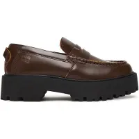 Tommy Hilfiger Slipper Archive '01 Leather Loafer EN0EN03022 Braun 40