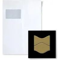 ALLOY Mosaik MUSTER S-Kismet & Karma-Ti-GB Kismet & Karma Titan Gold Gebürstet