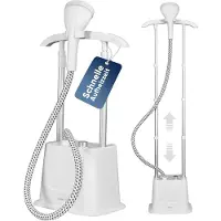 Clatronic Stand-Dampfglätter | schnell einsatzbereit | 1,2L Tank | bis zu 60 min. bügeln | 1600W | Steamer | 3 Stufen | TDC 3809