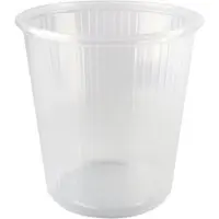 Papstar Starpak Verpackungsbecher, PP rund 500 ml Ø 10,1 cm, 10,3 cm transparent 1000 Stück