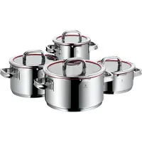 WMF Function 4 Kochgeschirr-Set 4-teilig, Induktion, Cromargan 0760046380