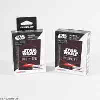 GameGenic Star Wars Unlimited Premium Art Sleeves – Card Back Red